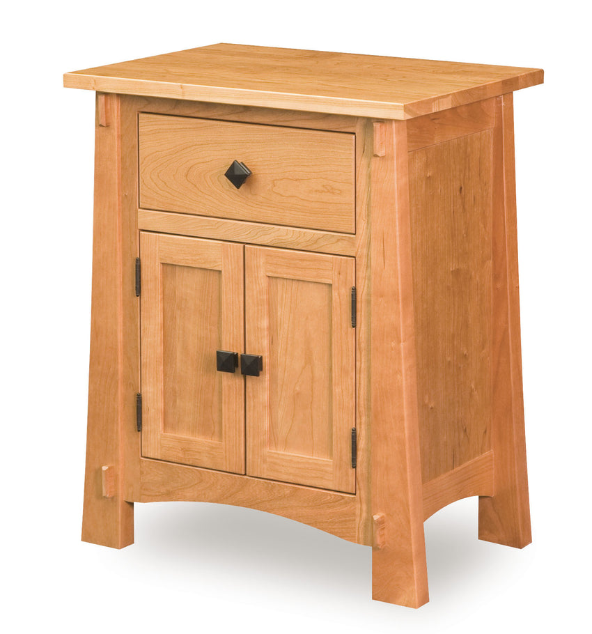 Modesto 30"H Nightstand, 2 Door, 1 Drawer