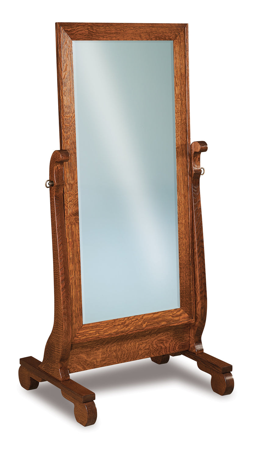 Old Classic Sleigh Cheval Mirror