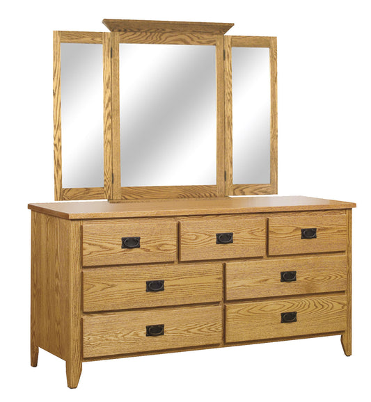 Ridgecrest Mission 7 Drawer Dresser