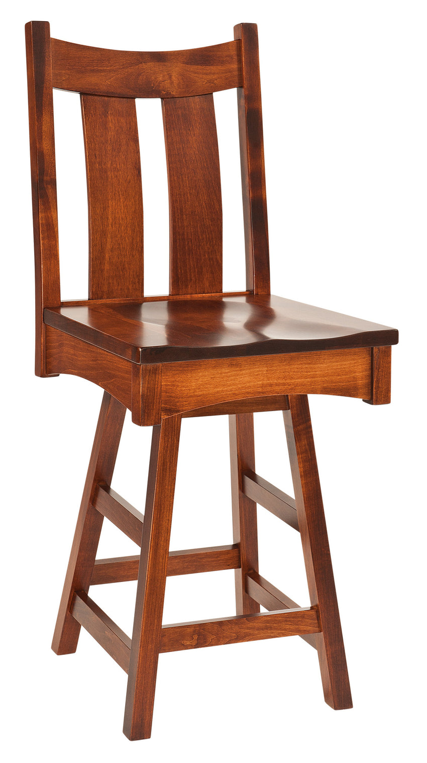 Country Shaker Swivel Barstool