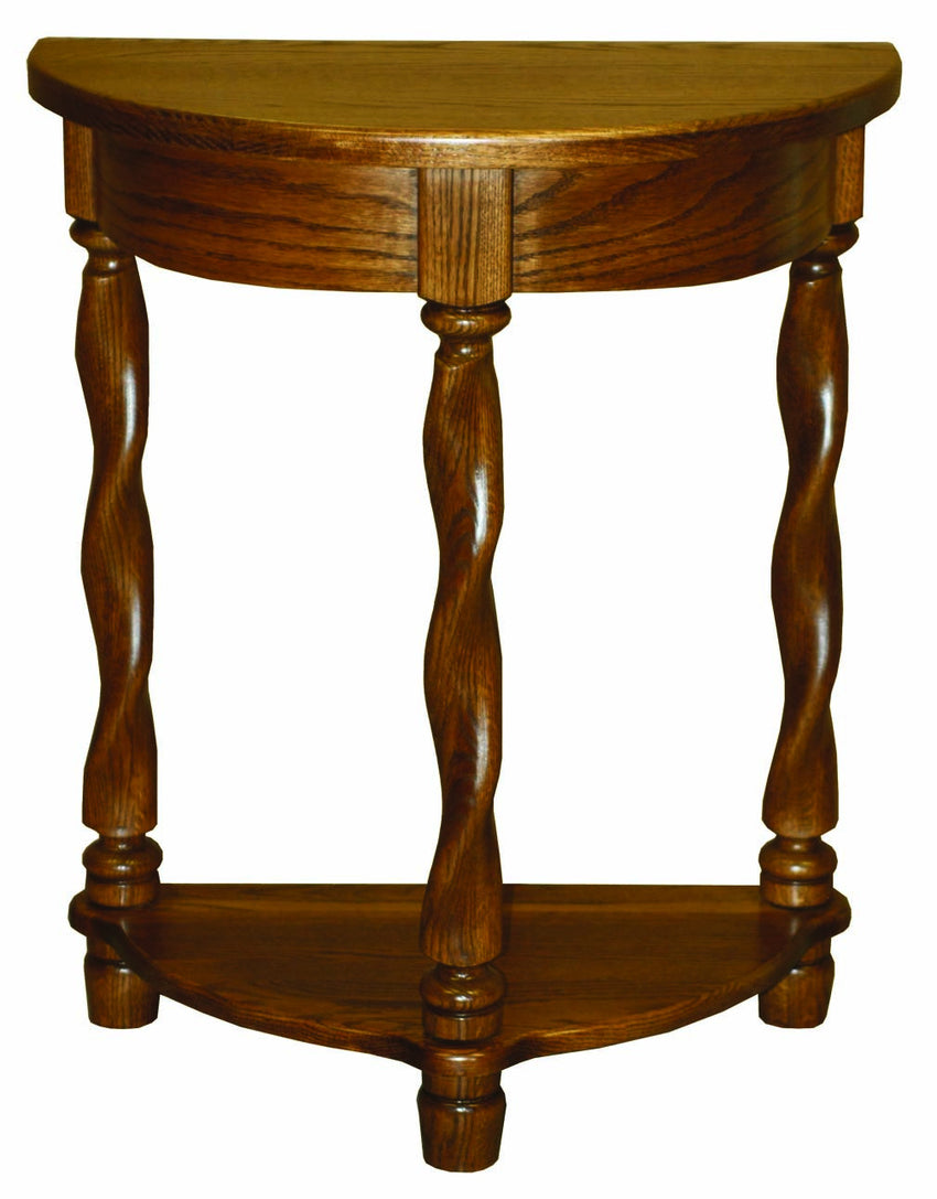 Royal Twist Half Round Table