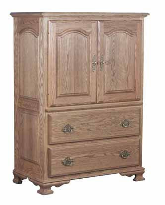 Schrock Classic Heritage 2 Drawer Armoire