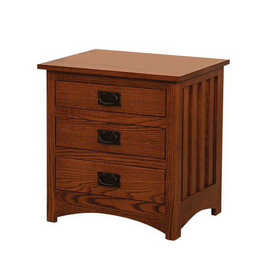 Schwartz Mission Nightstand, 3 Drawers