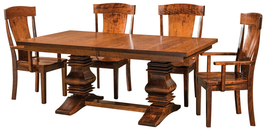 Scottville Double Pedestal Table (IH)