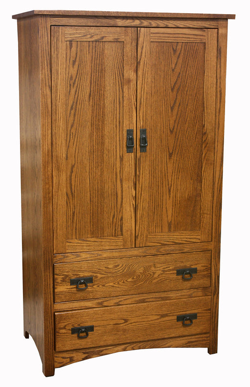 Shaker 2 Drawer Armoire