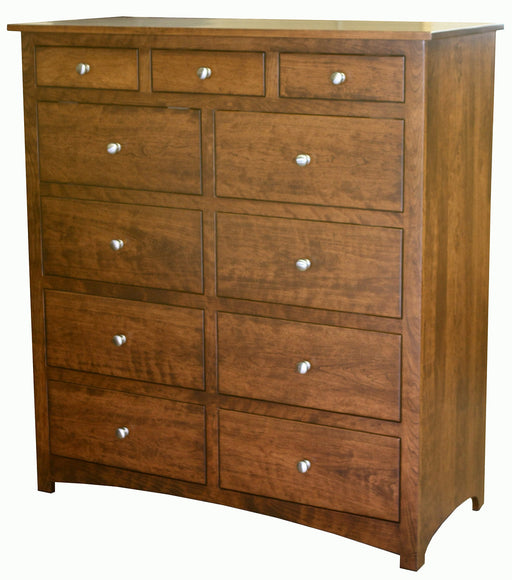 Shaker 11 Drawer Mule Chest