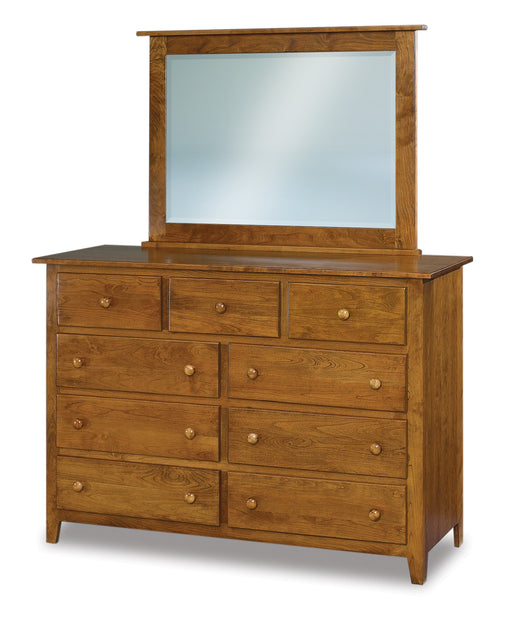 Shaker 9 Drawer Mule Dresser