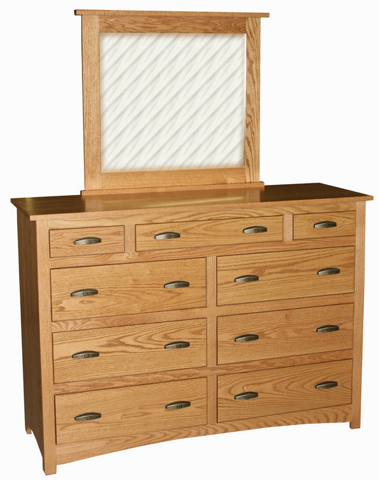 Shaker 9 Drawer Mule Dresser