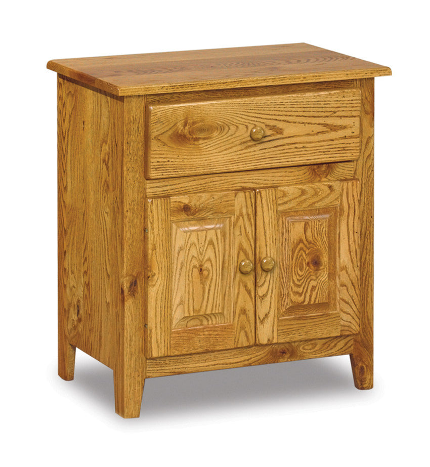 Shaker Taller 1 Drawer, 2 Door Nightstand