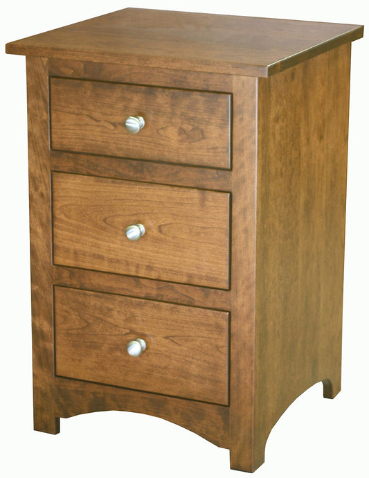 Shaker 3 Drawer Nite Stand