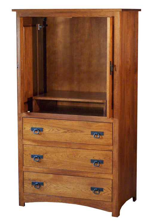 Shaker 3 Drawer Armoire