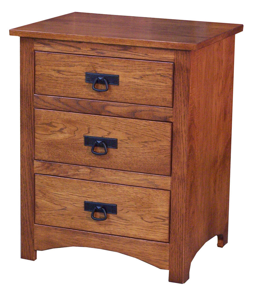 Shaker 3 Drawer Nite Stand