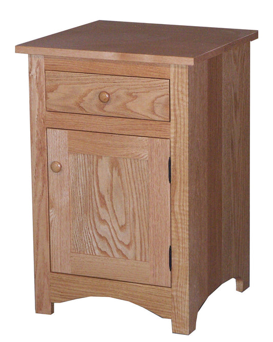 Shaker 1 Drawer 1 Door Nite Stand