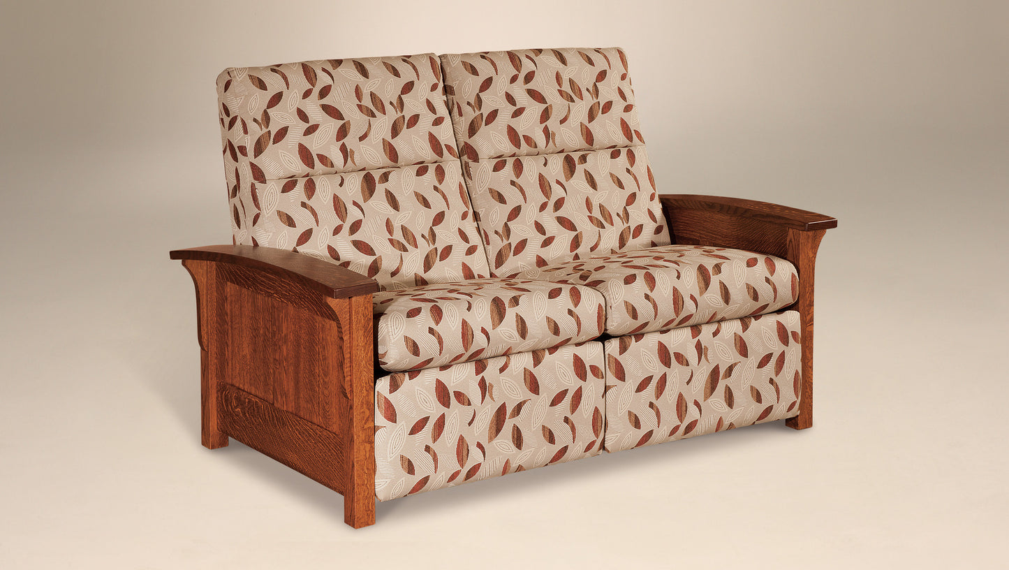Skyline Panel Loveseat Recliner