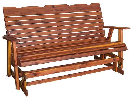 Straightback Loveseat Glider