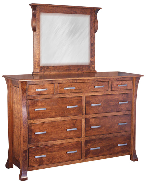 Vandalia 9 Drawer Mule Dresser