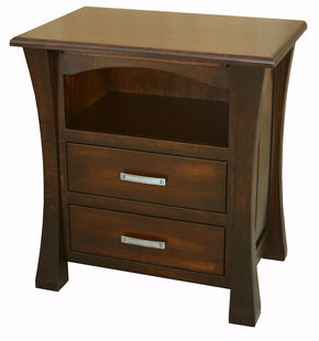 Vandalia 2 Drawer Nite Stand