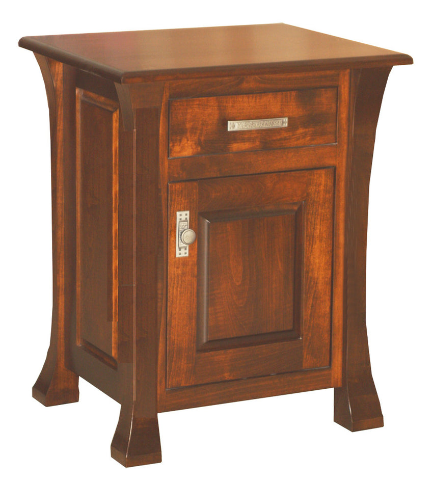 Vandalia 1 Drawer 1 Door Nite Stand