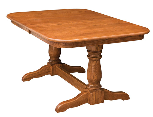 Dutch Double Pedestal Table