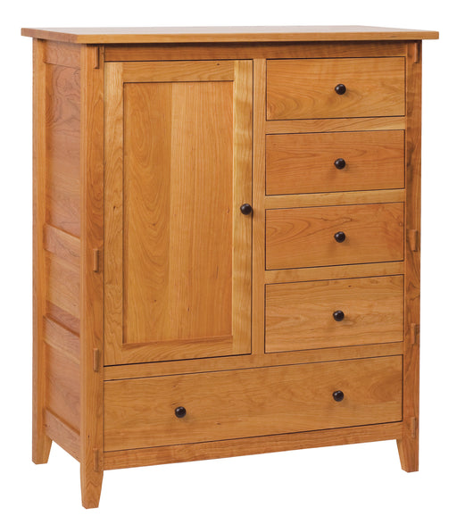 Bungalow Door Chest, 5 Drawers, 1 Door