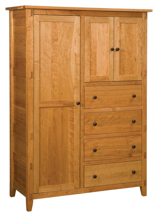 Bungalow Chifferobe, 4 Drawers, 3 Door